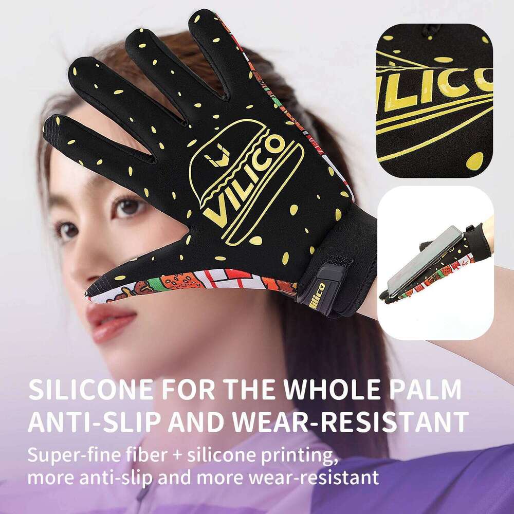 Cycling Parent-Child Rock Climbing Breathable Quick Drying Anti Slip Wear-Resistant Sun Resistant Sports Gloves XJ260202