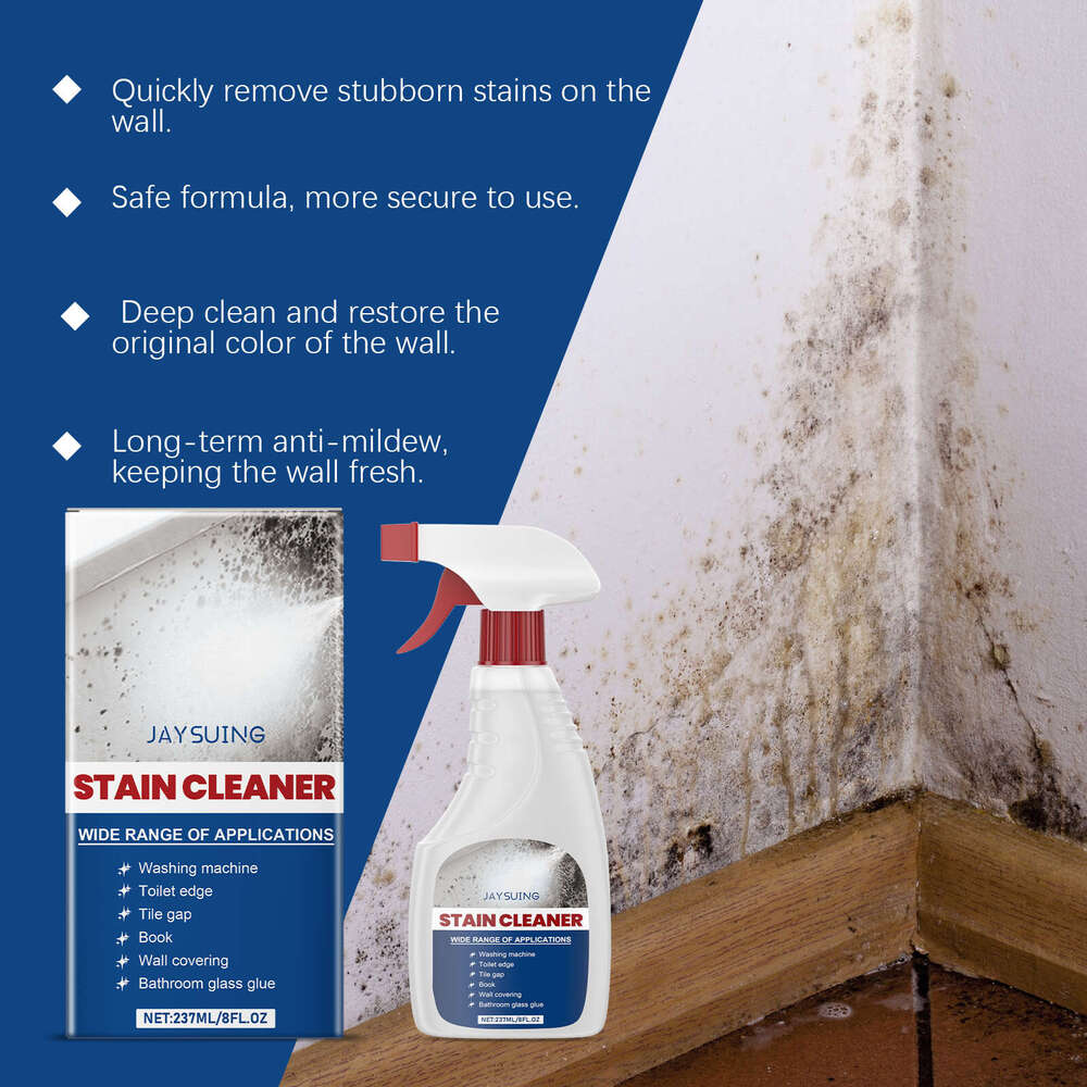 JAYSUING Wall Stain Renovation Household Bathroom Mildew Removal Cleaning Spray S260202