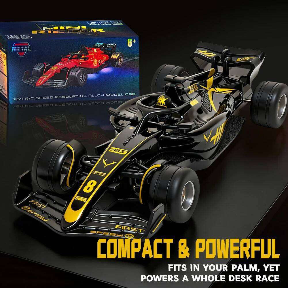 1:64 Scale Drift Car - 4WD Mini RC Toy Car, Sporty, Stylish, Streamlined Design, Perfect Holiday Gift for Kids and Adults Y260131