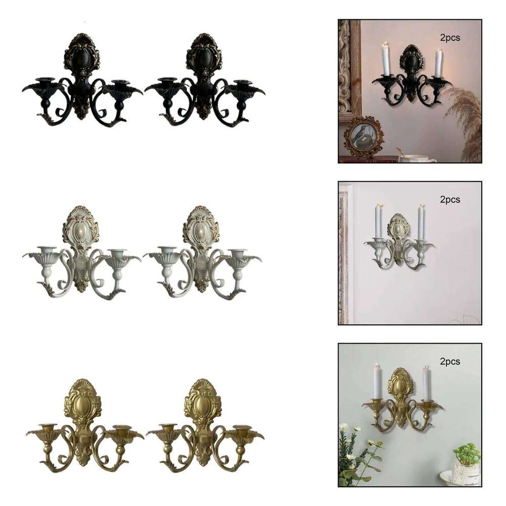 Sconce, Stand Decorative Candlestick Candle Holder for Wedding Party Anniversary Wall Decor Y260131