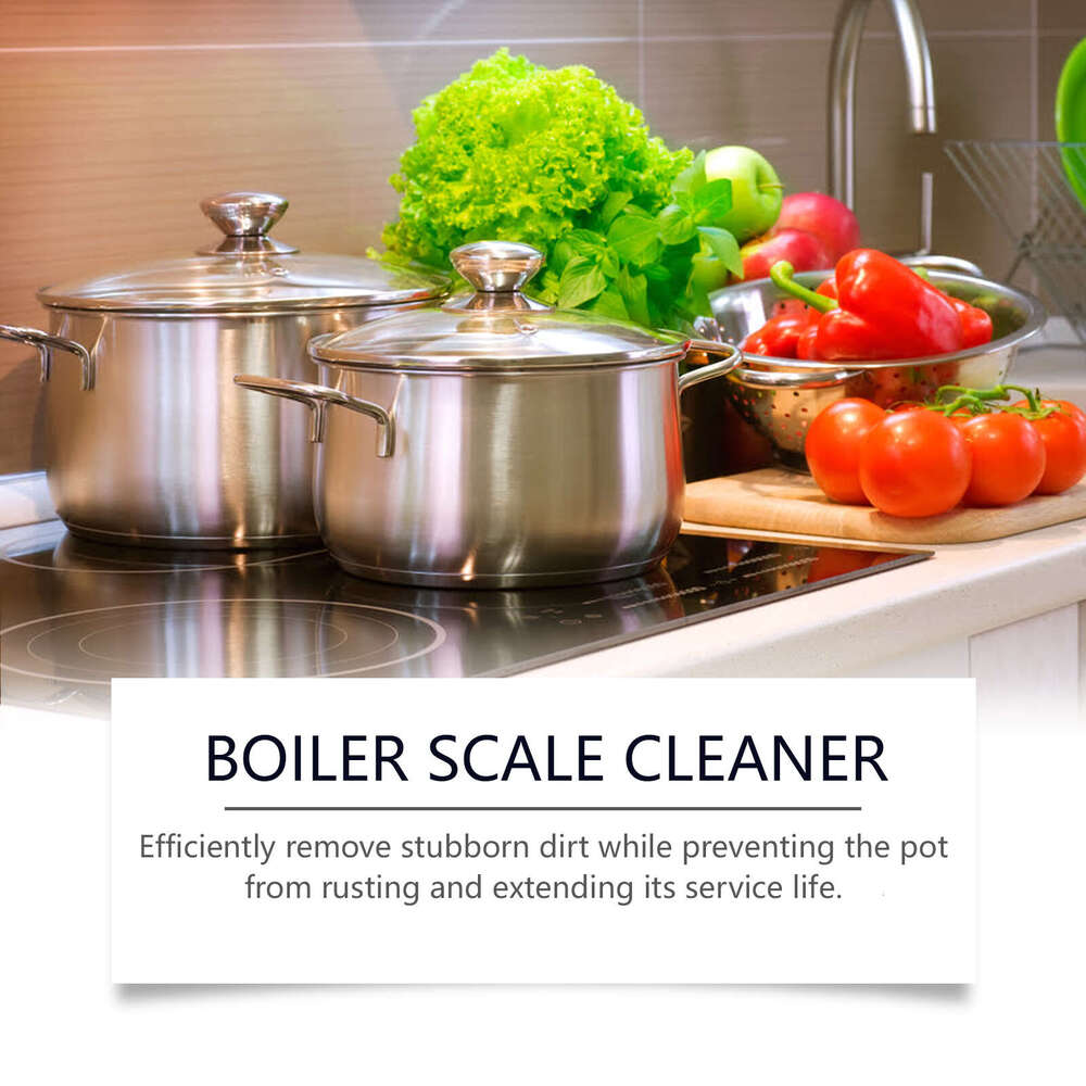 Pot Bottom Black Stain Remover Cleaner for Stove, Kitchen Utensils, Oil Stains, Multi-Effect Cleaning S260202