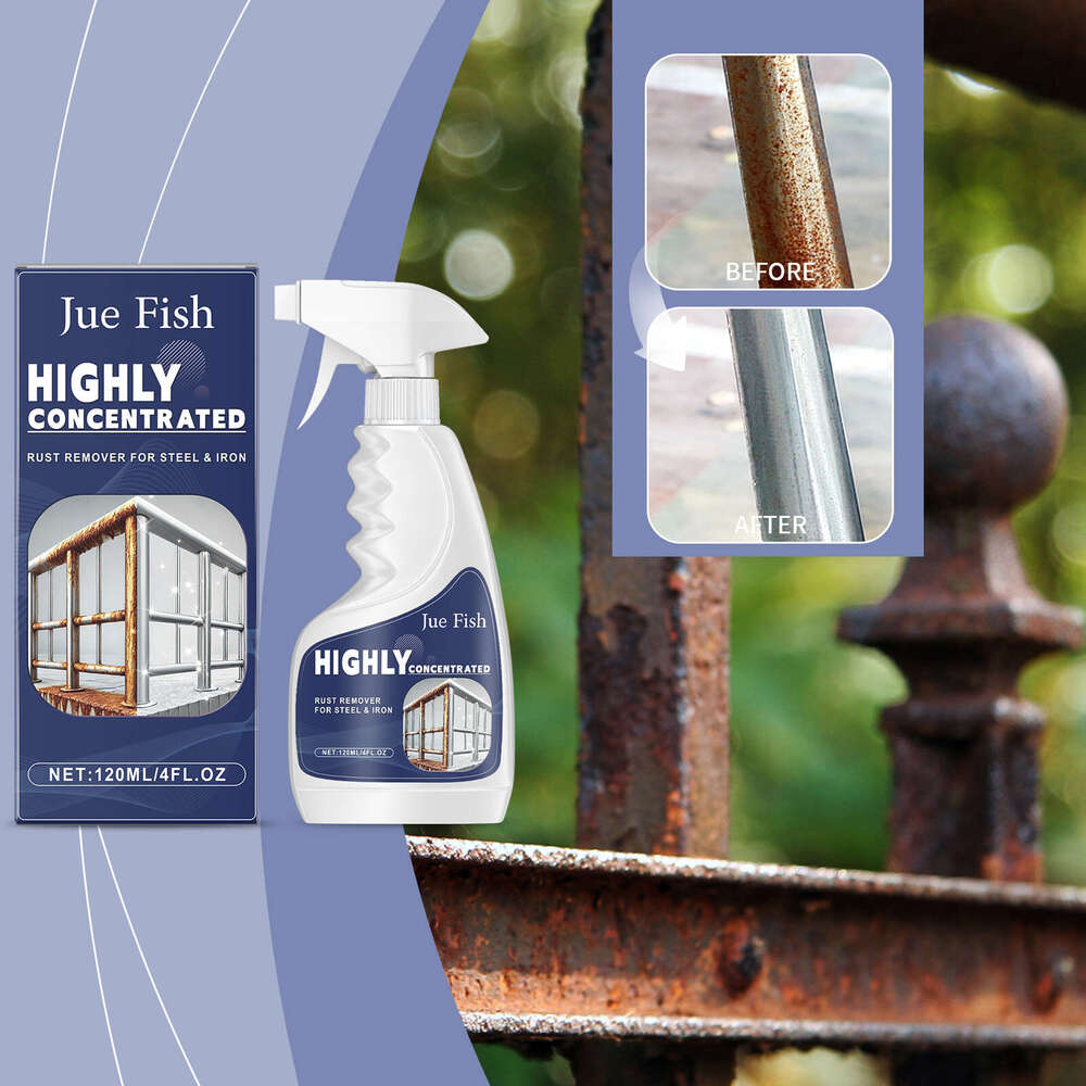 Jue-Fish Remover Stainless Steel Rust Dishwashing Sink Kitchen Utensil Cleaner S260202