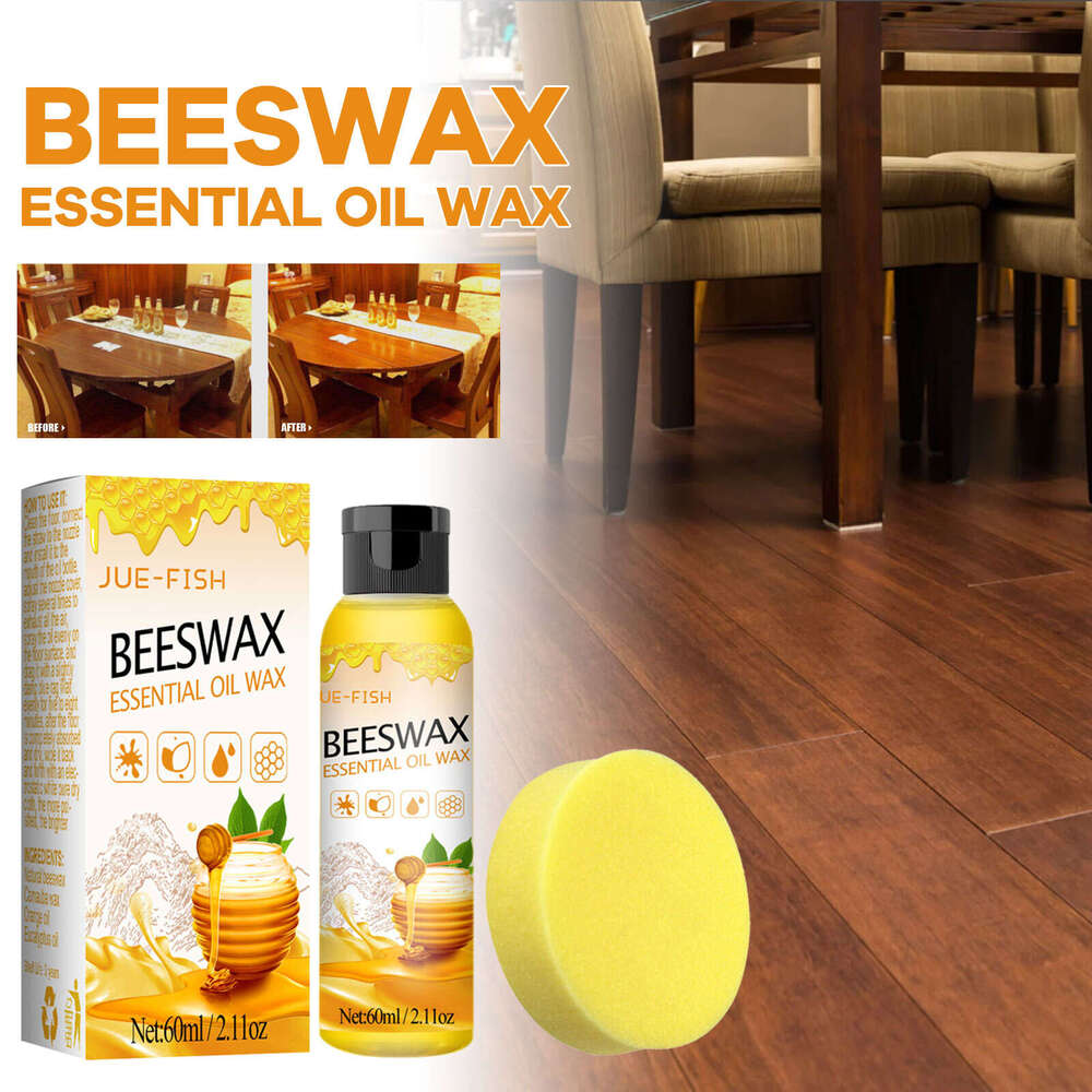 Home Furnishing Beeswax Rosewood Furniture Polishing Anti-Crack Maintenance Solid Wood Floor Care Wax S260202