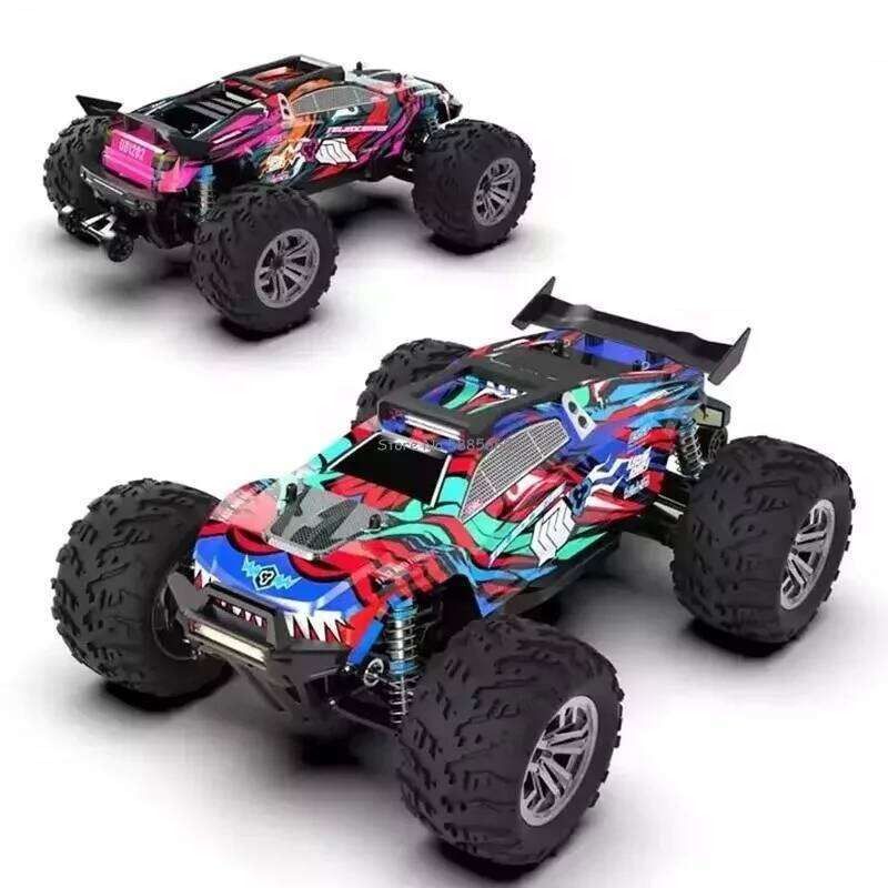 Professional 4WD Brushless Off-Road RC Racing 90KM/H Hydraulic Shock Absorber Waterproof ESP LED Light Radio Control Truck Y260131