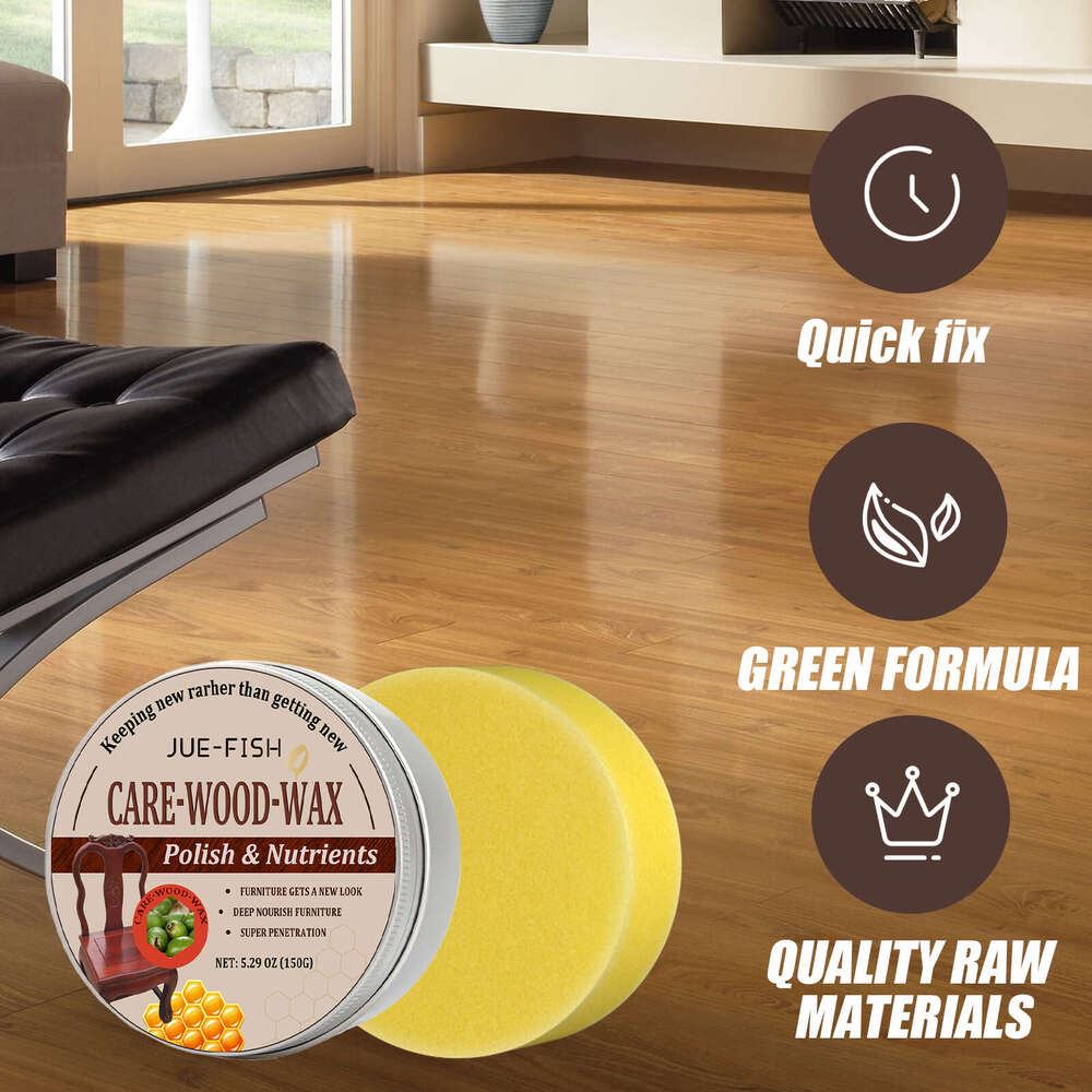 Wax Oil Care Polish Cleaning Hydrophobic Maintenance Beeswax Wooden Floor Furniture Polishing S260202