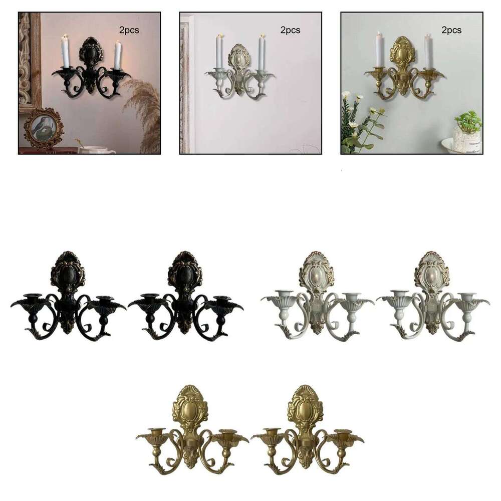 Sconce, Stand Decorative Candlestick Candle Holder for Wedding Party Anniversary Wall Decor Y260131