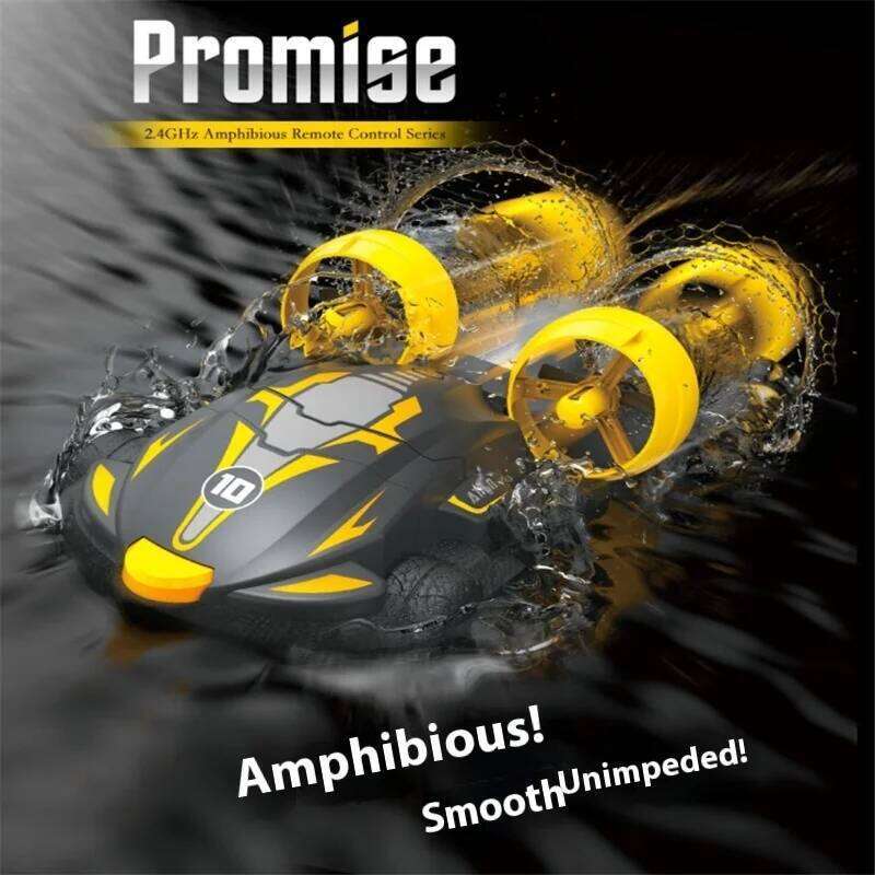 Amphibious Remote Control Car Two In One Water And Land Drift U-Turn Hovercraft Model Tail Thrust Electric Toys Y260131