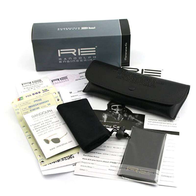 RE Sunglasses Men Top Quality Anti-Scratches American Army Military Mirror AGX Tempered Glass Lens Pilot Sun Glasses UV400 H260202