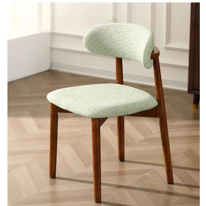 1/2/4Pcs Jacquard Office Backrest Covers Solid Wood Chair Elastic Seat Cover For Restaurant Dining Room 26Y0202