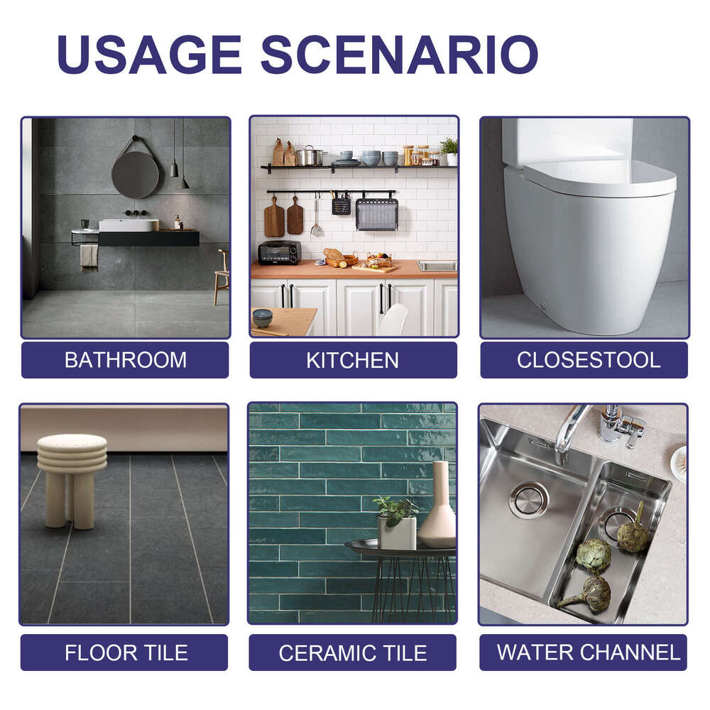 Glue Bathroom Bathtub Balcony Sink Corridor Tile Repair Filler S260202