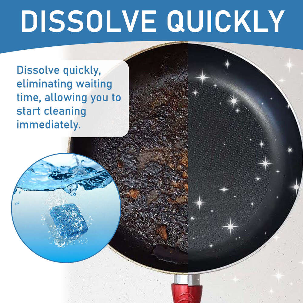 Jakehoe Effervescent Boxed Kitchen Grease Cleaner Stove Range Hood Multi-Purpose Cleaning Tablets S260202