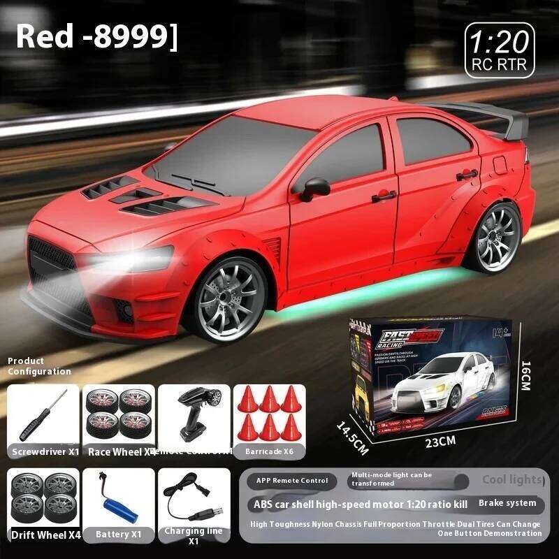 Professional 1/20 Scale RC Drift GTR911 Remote Control Racing Toy Simulation Model Car for Children Boys Gift Y260131
