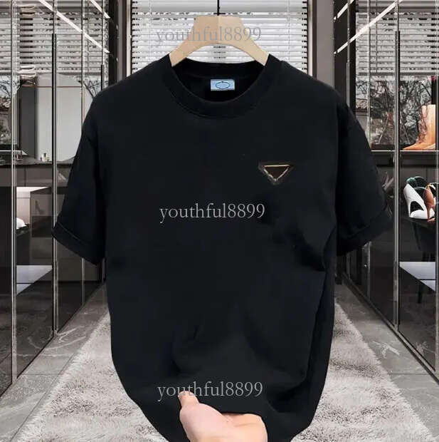 Designer mens t shirt casual and women's loose t-shirt character couple print 100% pure cotton neck best-selling luxury round men's Asian size S-5XL