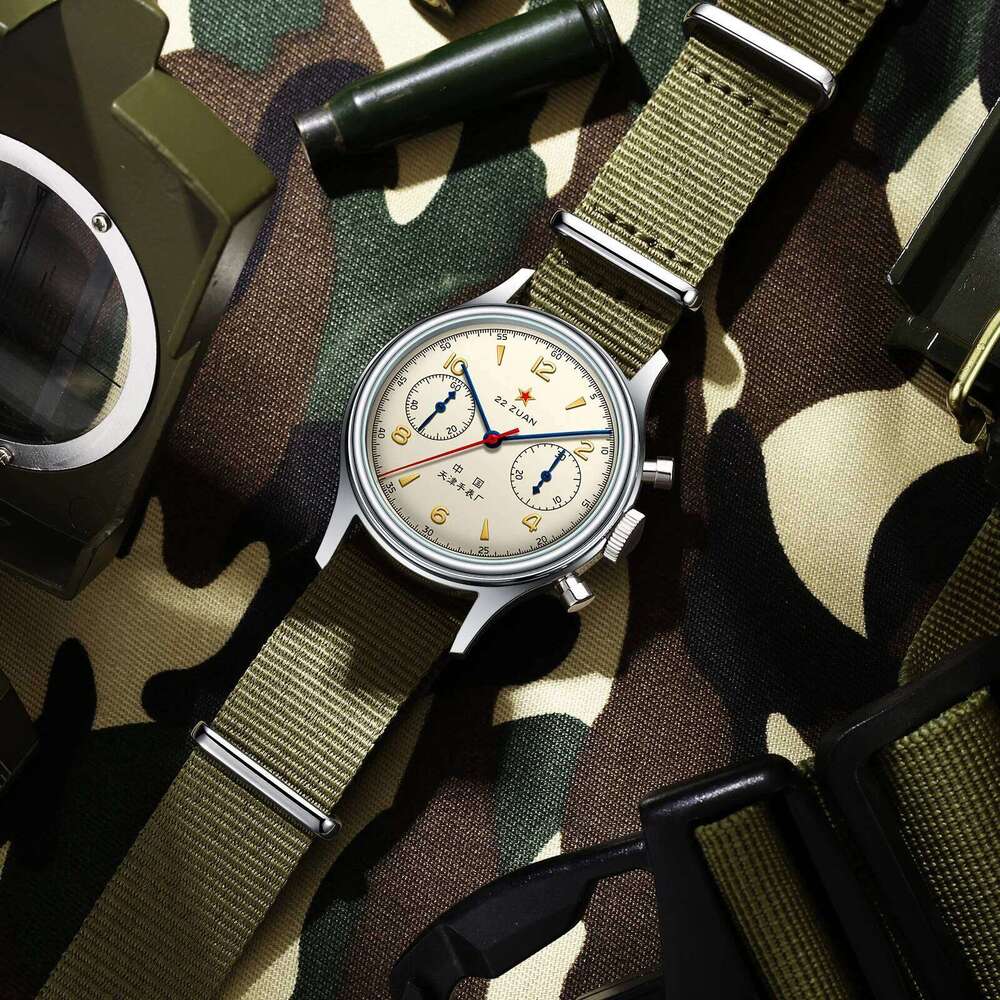 Seagull 1963 International Edition Watch for Men Chronograph Manual Winding Mechanical Watches ST1901 D304 Memorial 26Y0129