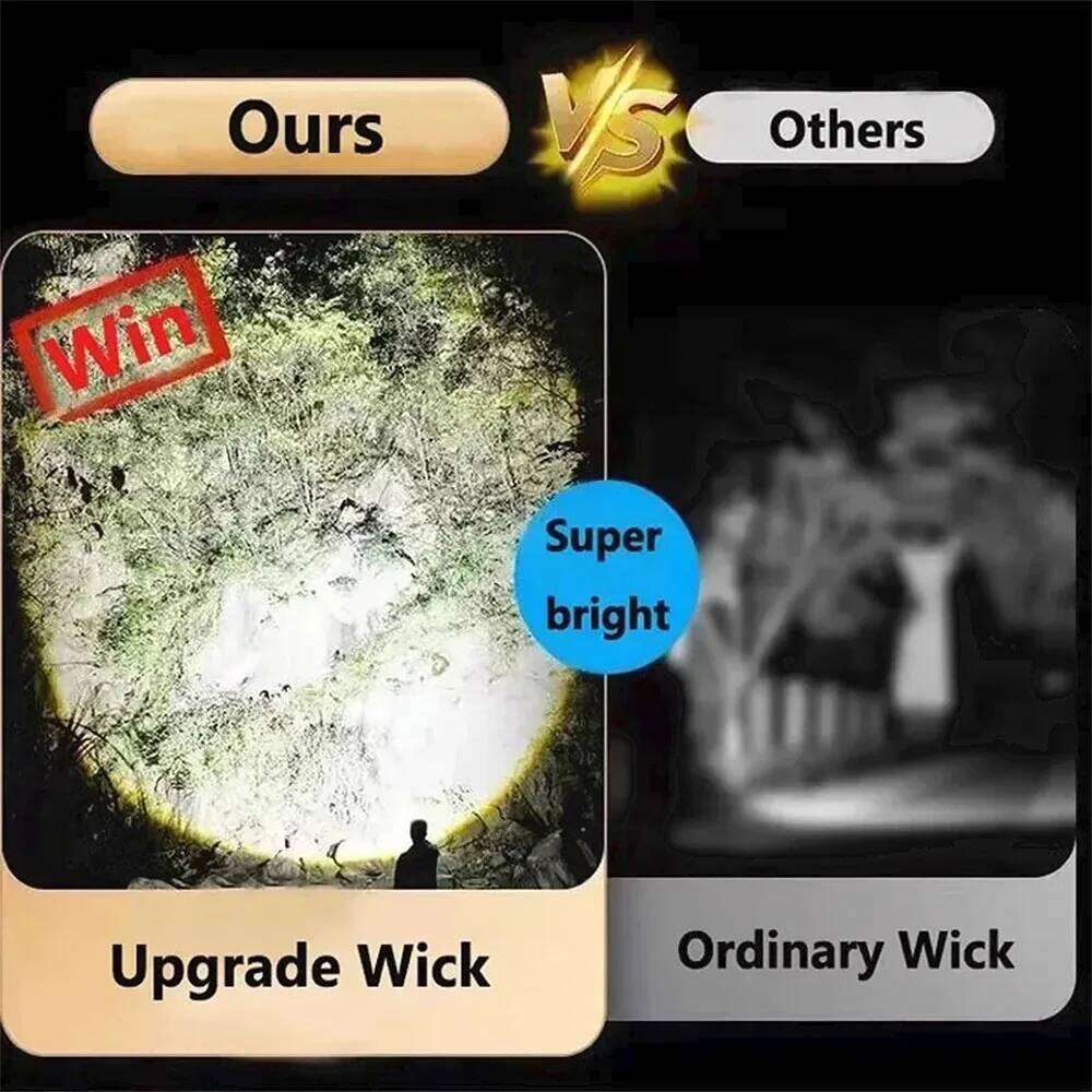 Portable Rechargeable High Power LED Flashlights With Display Screen Zoom Tactical Torch Lamp with Emergency Side Lights Lantern H2601311