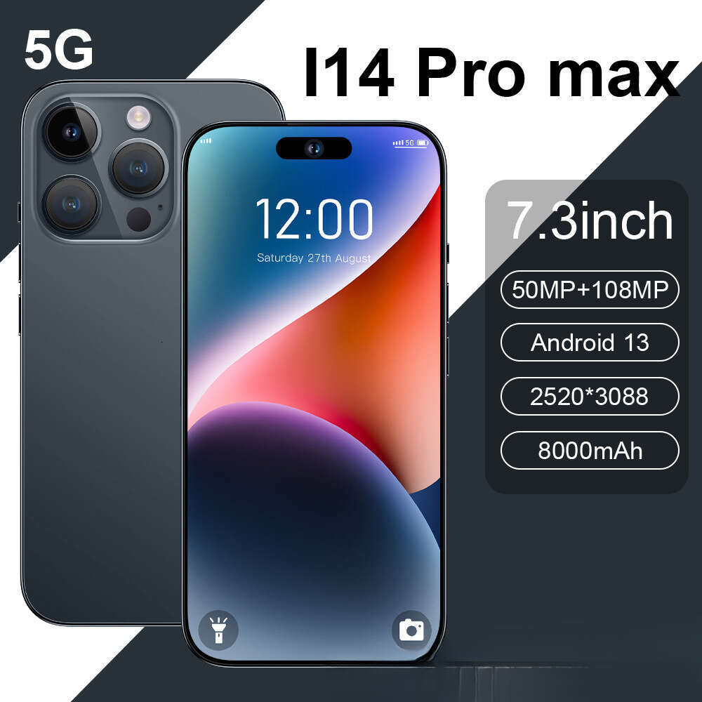 Famous brand 2024 cross-border mobile phone i14 Pro Max 16GB+1TB foreign trade exclusive mobile phone source manufacturer CKS