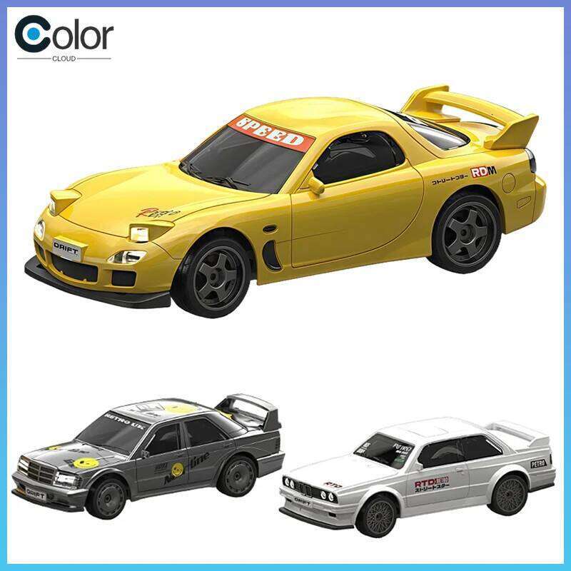 1/43 Full Scale Mini Rc Drift 4wd Desktop Remote Control Car Flexible Steering With Speci Toy Cars For Boys Christmas Gifts Y260131