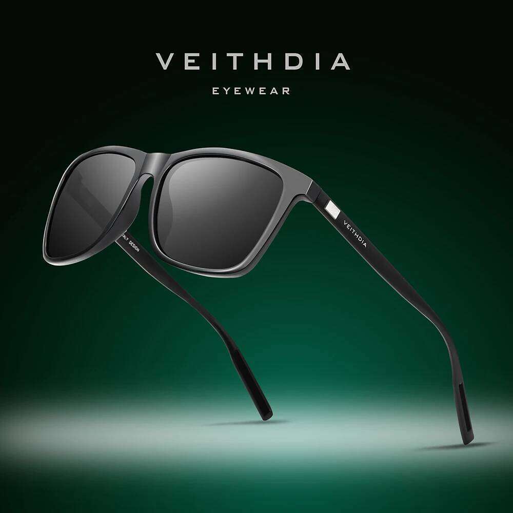 VEITHDIA Brand Unisex Retro Aluminum+TR90 Sunglasses Polarized Lens Vintage Eyewear Sun Glasses For Men/Women 6108 H260202