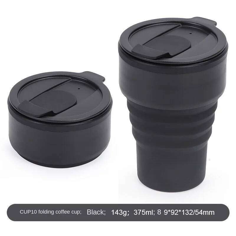 American Portable Outdoor Travel Tumbler Foldable Eco-friendly Silicone Water Pocket Cup Z260202