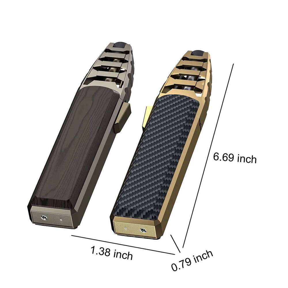 Kitchen BBQ Cigar Big Jet Flame Fire Torch Outdoor Camping Lighter Mans Tools Without Butane Gas W260202