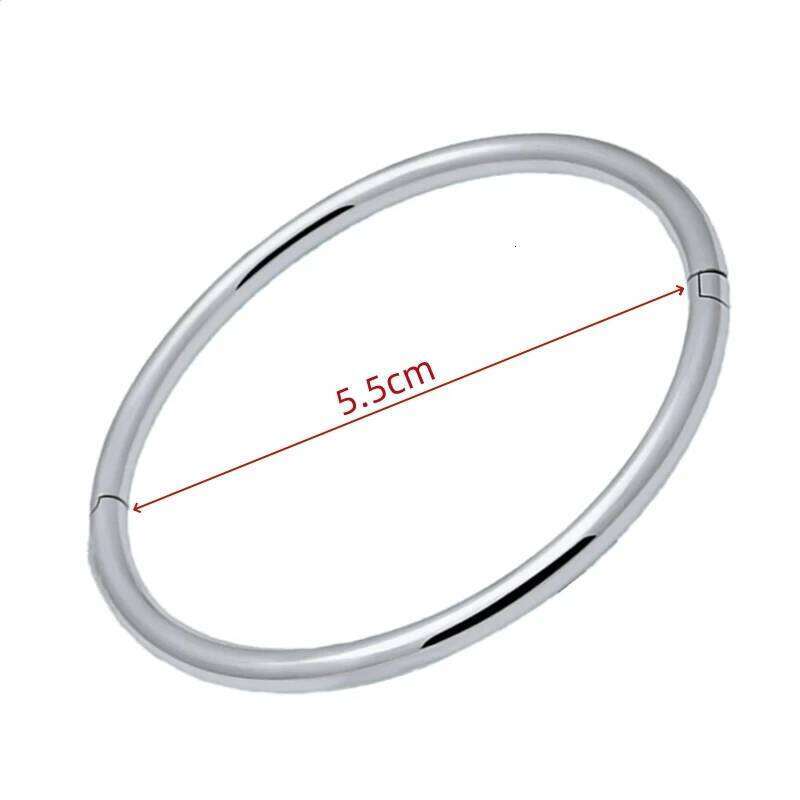 Fashion 925 Bangles Jewelry Silver Bangles&Bracelet For Women Srebrna bransoletka pulsera de plata H260202