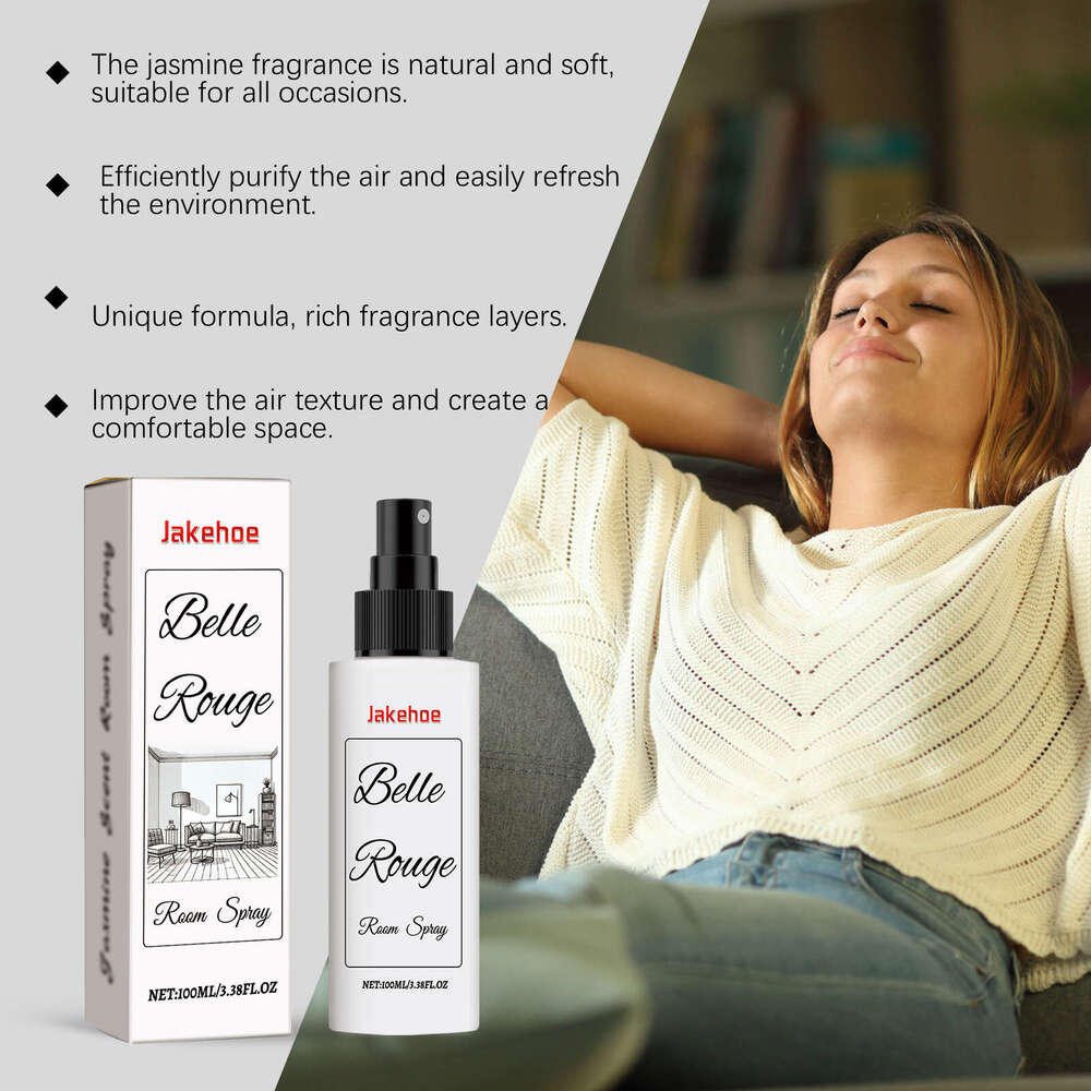 Jasmine Scented Indoor Long-lasting Fragrance for Living Room and Bathroom Air Purification Spray S260202
