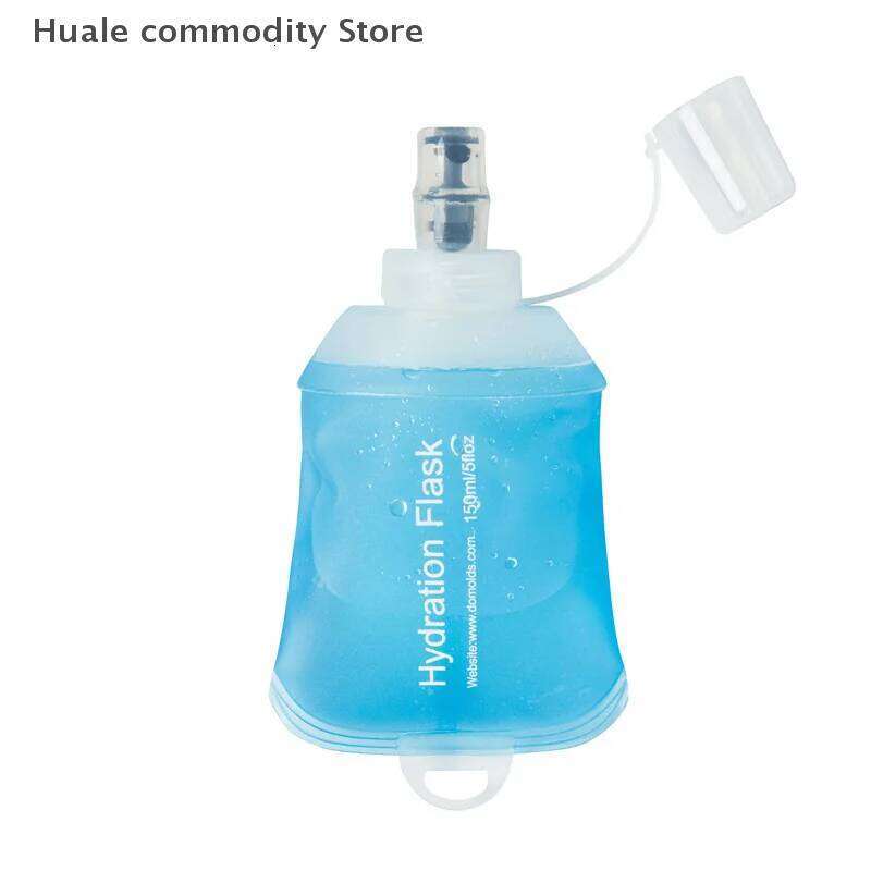 150/250/500ML Collapsible Water Bottle TPU Folding Soft Flask for Marathon Trail Running Jogging Camping Cycling Z260202