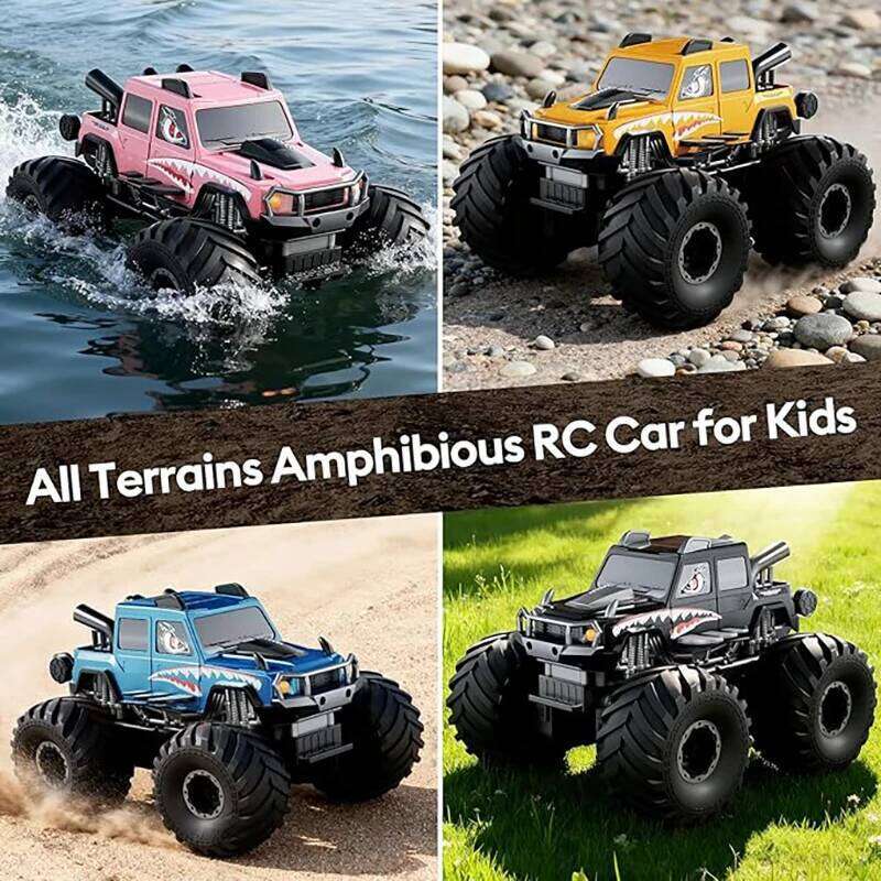 JJRC Monster truck Q215 RC remote control car 2.4G 4-wheel drive climbing all-terrain waterproof armored vehicles children's toy Y260131