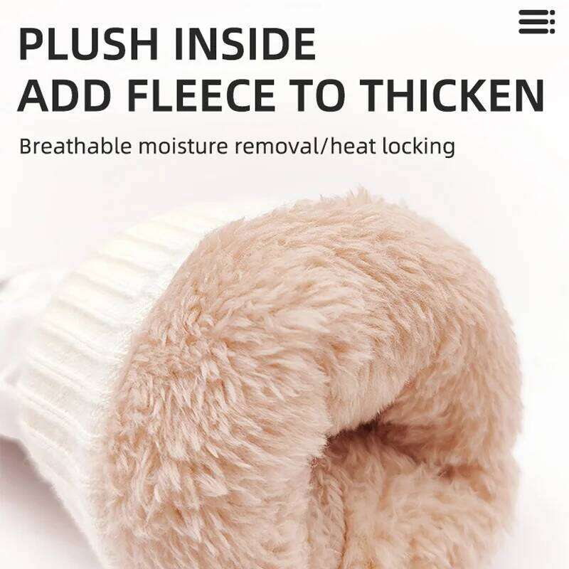 Fashion Warm Ski Mittens Thickened Windproof Outdoor Sports Women's Winter Cycling Gloves XJ260202