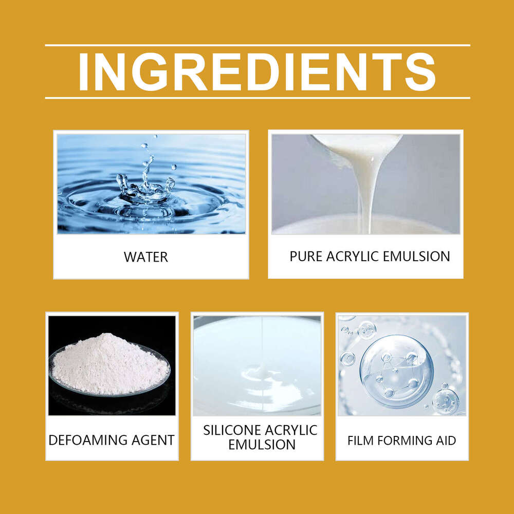 Sealant Bathroom Kitchen No-Need-to-Hit-Tile Waterproof Coating for Exterior Walls Roofs Windowsills S260202