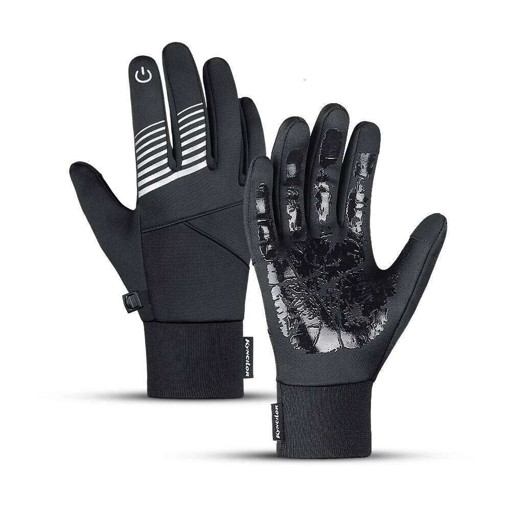 Winter Men Women Tactical Touchscreen Waterproof Gloves Non-slip Glvoes for Outdoor Hiking Walking Cycling XJ260202