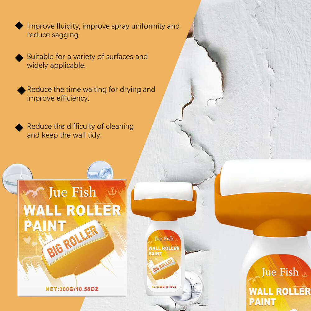Roller Peeling Cracks Nail Holes Paint Wall Repair Paste S260202