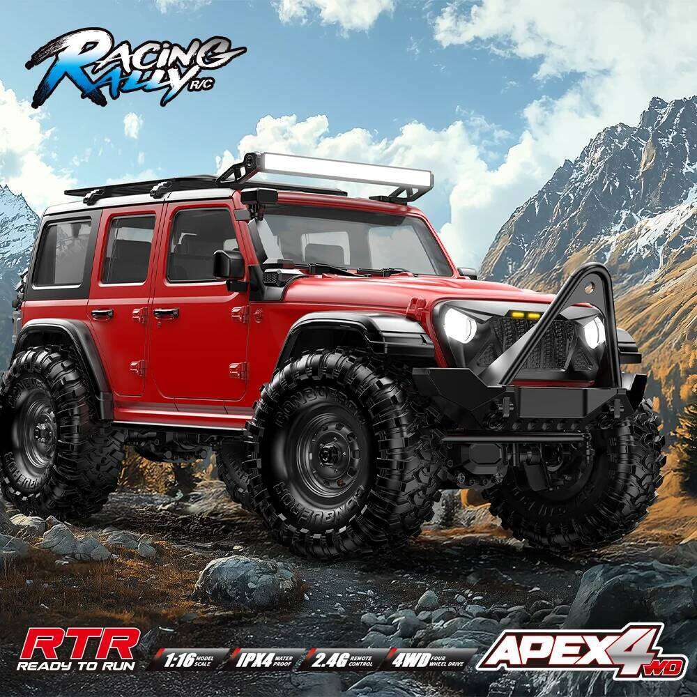 1:16 R1601-R1609 Model 4WD Full Scale Climbing Crawler 2.4G Electric RC Rock Car Off-Road Vehicle Suitable For Boys Toys Y260131