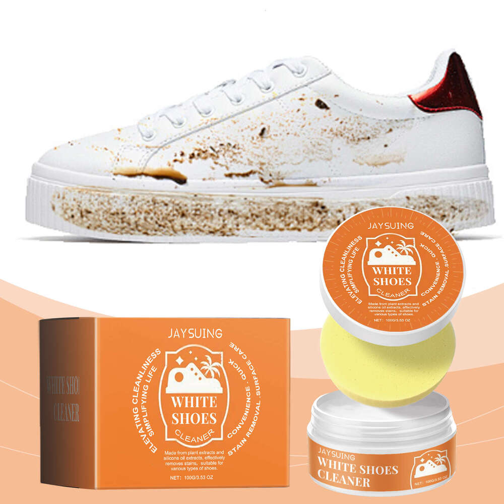 Jaysuing Multi-Functional Shoe Cleaner Portable Cleaning Paste for Sneakers Canvas White Shoes S260202