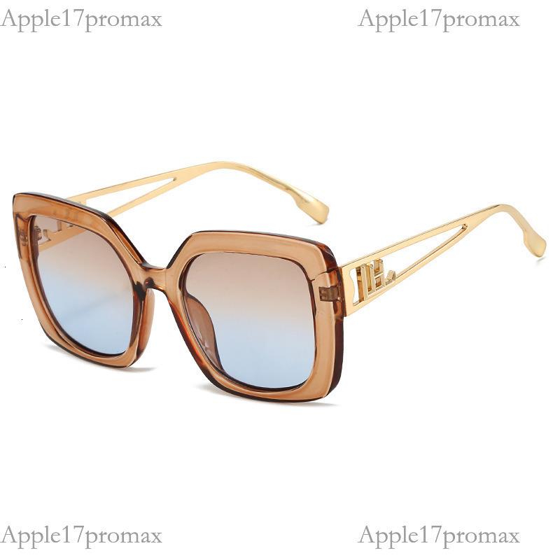 Luxurious Brand Designer Fashionable Sunglasses In European-american Style Adjustable Lenses For Myopia Reflective Square Sunglasses Uv Protective Sun