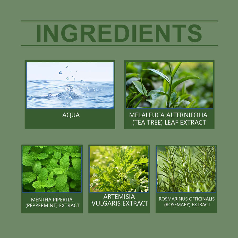 Ximonth Quick-Dry Green Tea Spray Cooling Plant Refreshing Mosquito Repellent Gentle Fragrance Body Freshener S260202