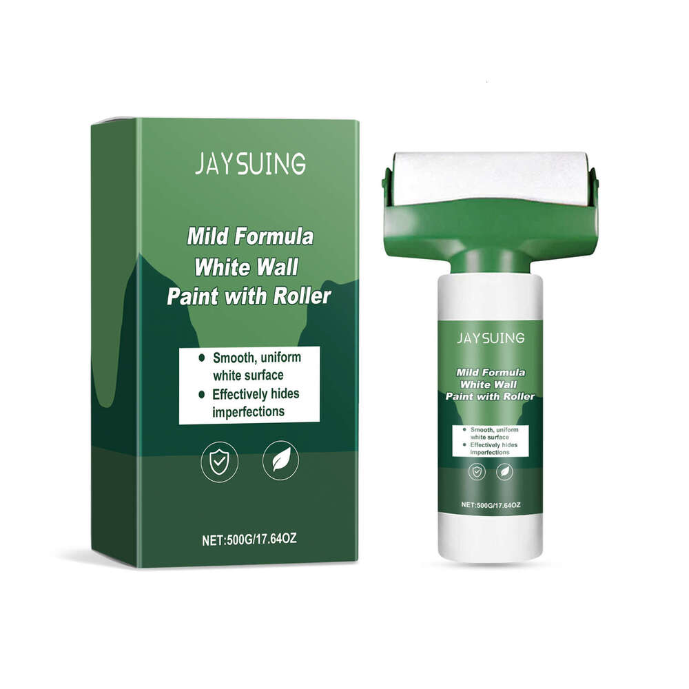 Jaysuing Cover Wall Stains Quick-Drying Renovation Convenient Roller Latex Paint S260202