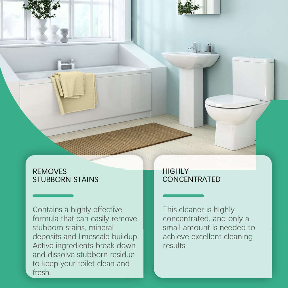 Jakehoe Bathroom Cleaner Cleaning Tile Cement Floor Stain Remover Toilet Magic Spray S260202