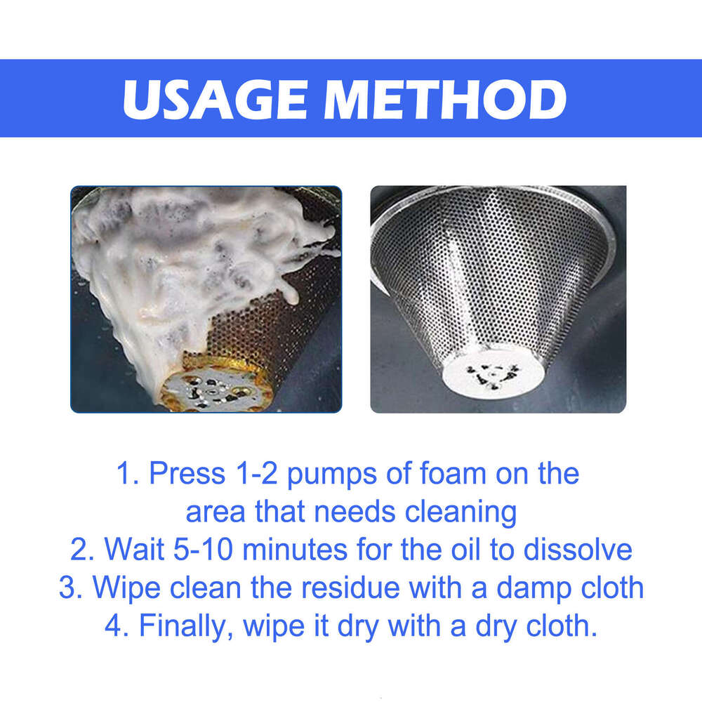 Jaysuing Kitchen Stove Range Hood Heavy Grease Foam Cleaner S260202