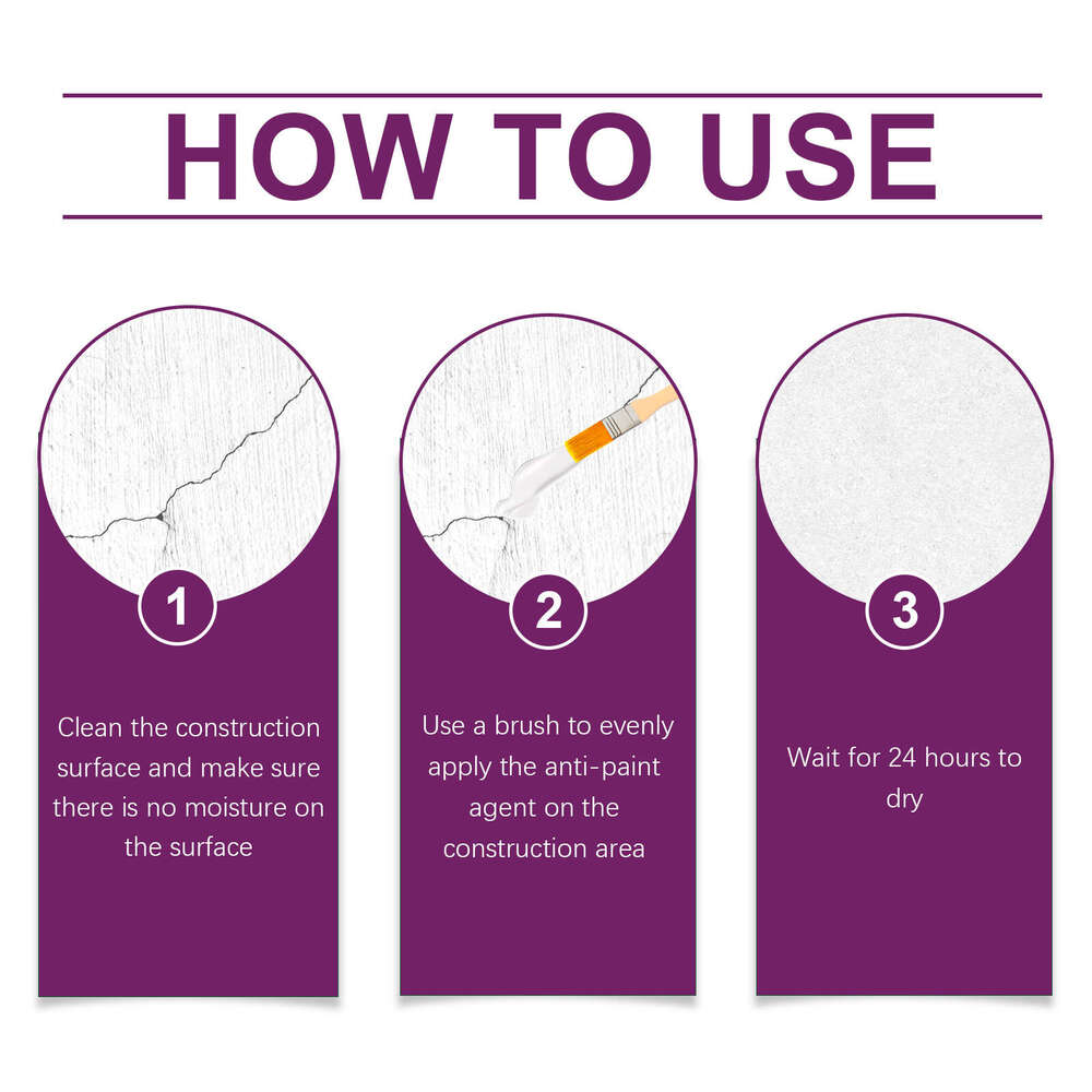 Agent Wall Tile Roof House Floor Leak Repair Household Waterproof Coating S260202