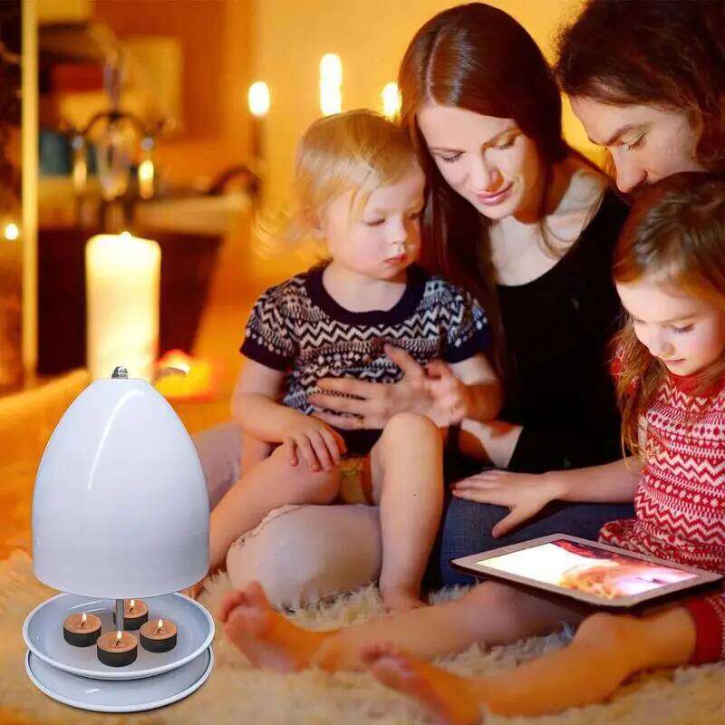 Heater Metal Tea Light Stove Large Space Candle Oven And Heating Holder Hand Warmer For Offices Y260131