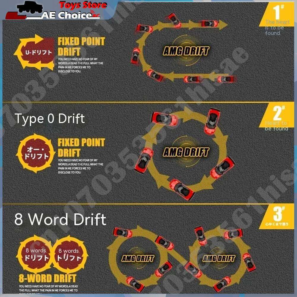 LDRC LD1803 NXS RTR 1/18 2.4G 2WD ESP Gyroscope RC Car Drift Vehicles LED Lights Full Scale Controlled Model Toys Y260131