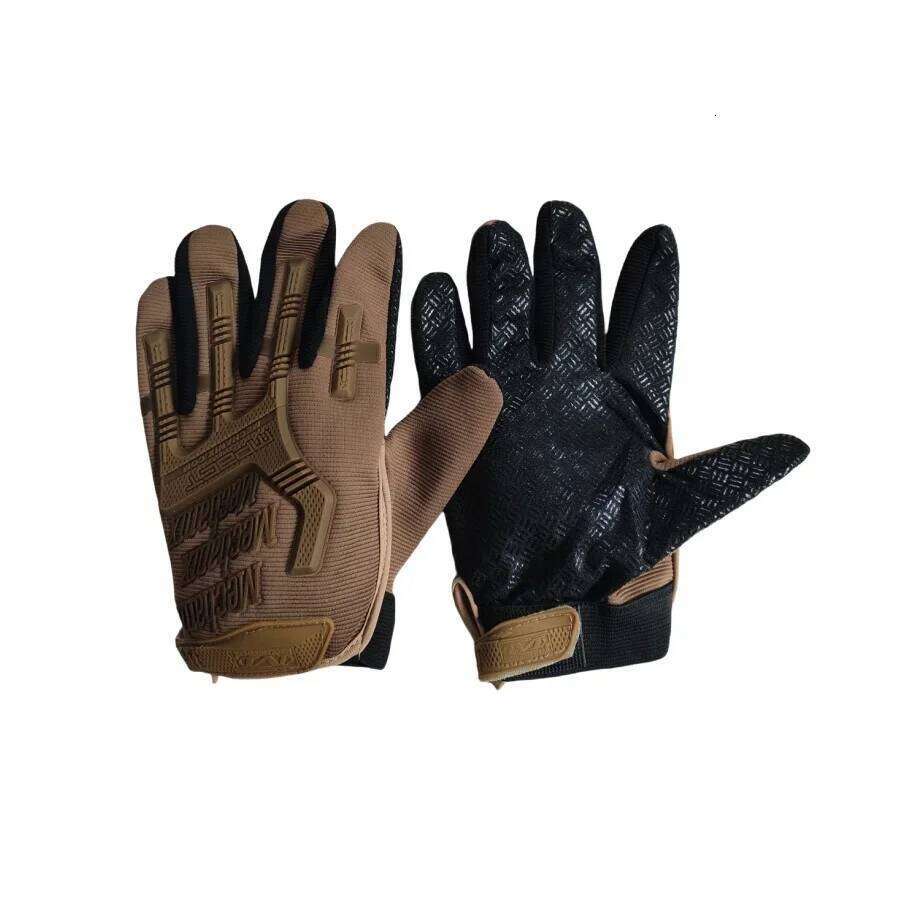 new Seals Full Finger Protective Male Training Fighting Outdoor Bicycle Riding Camouflage Gloves XJ260202