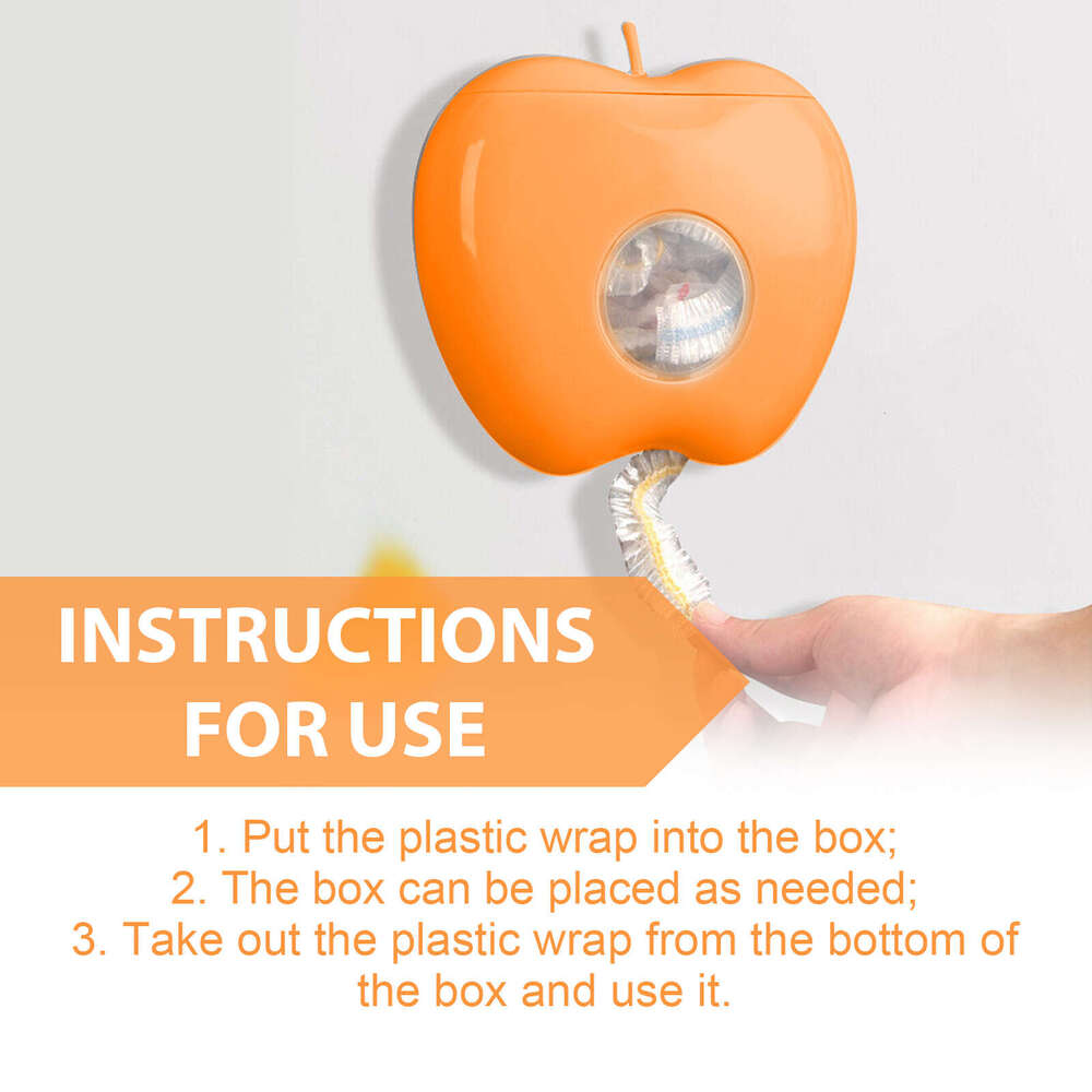 Film Box Kitchen Household Large Capacity Fresh-Keeping Bag Wall-Mounted Extraction Storage S260202