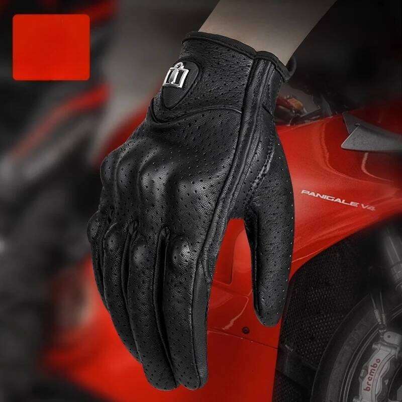 Waterproof Warm Thickened Leather - Autumn Winter Motorcycle Bicycle Riding Gloves XJ260202