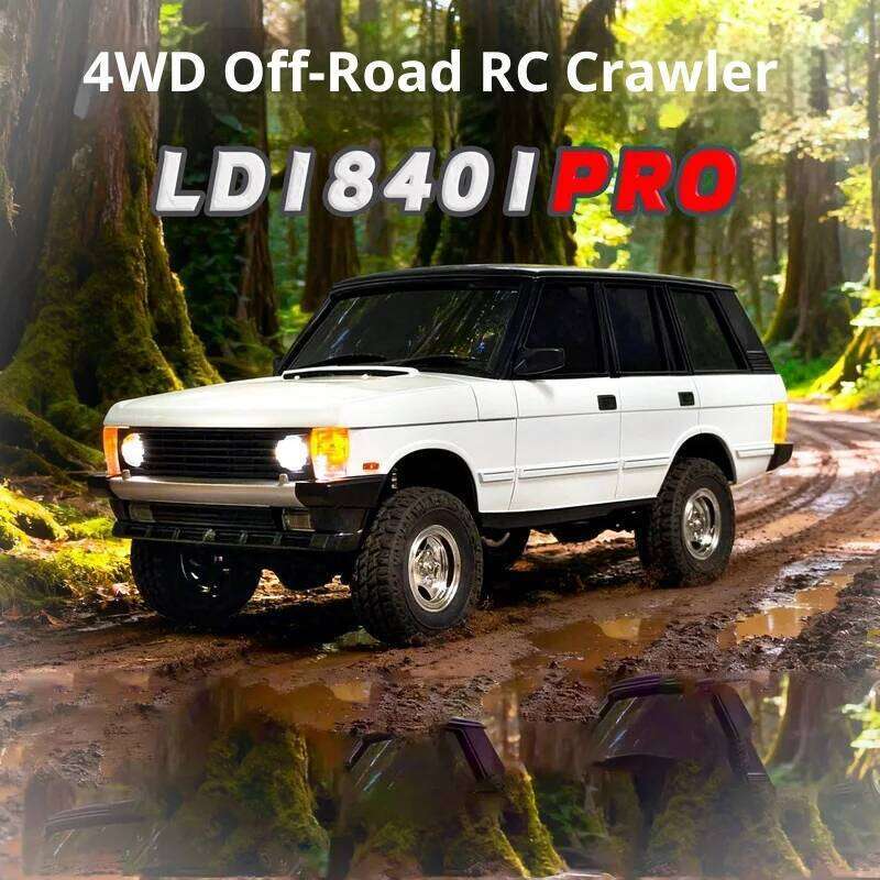 Ldrc18401pro 1/18 Full Scale Induction Brushless Four Wheel Drive Remote Control Off Road Vehicle Climbing Model Boy Gift Y260131