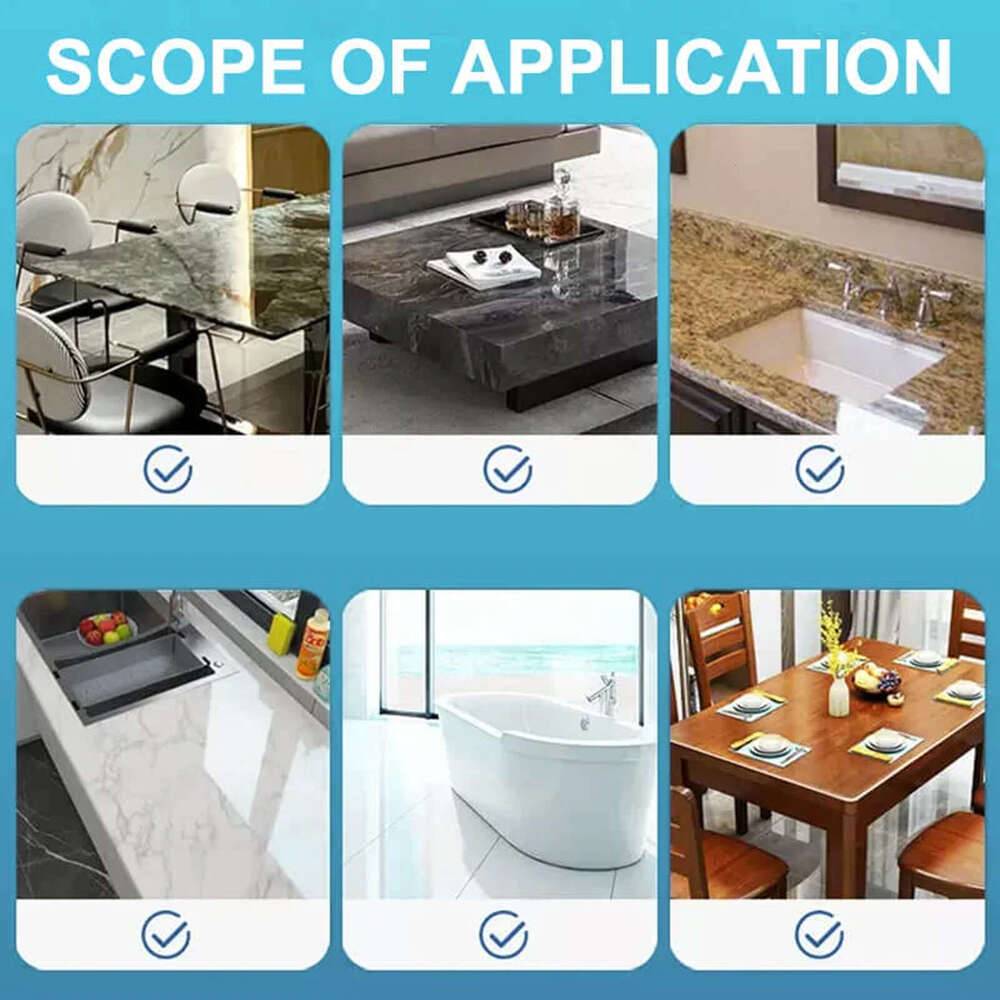 Jue-Fish Kitchen Countertop Tile Stone Corrosion Repair Descaling Brightening Coating Agent S260202