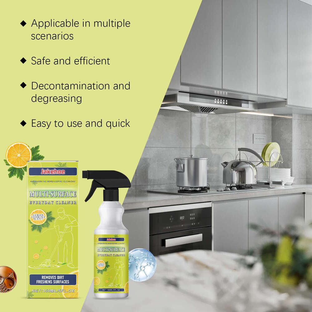 Remover Kitchen Oil Stain Cleaner Household Multi-Functional Gentle Spray S260202