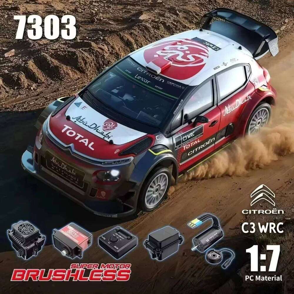 HYPER GO MJX 7303 7304 1/7 Blushless Remote Contorl High Speed Drift Off-load 4WD RC Car For Gifts Y260131