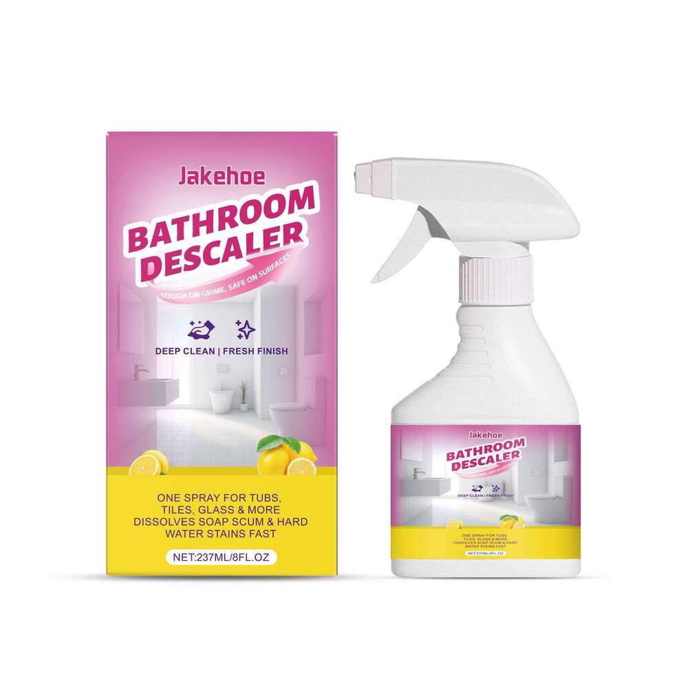 Jakehoe Descaling Cleaning Spray Removes Water Stains and Lime Scale Surface Bathroom Cleaner S260202